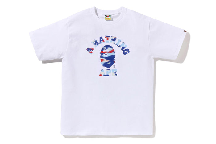 SCREEN CAMO COLLEGE TEE