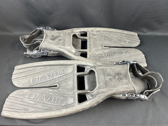 Scubapro Twin Jet Open Heel Scuba Diving Fins L