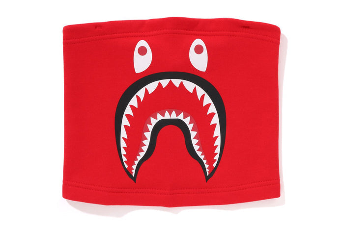 SHARK MOTIF NECK WARMER