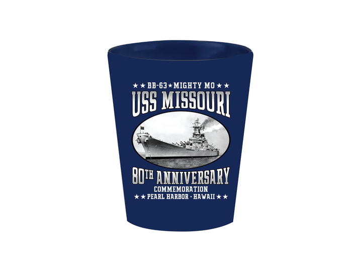 Shot Glass - Commerarative 80th Anniversary End of War