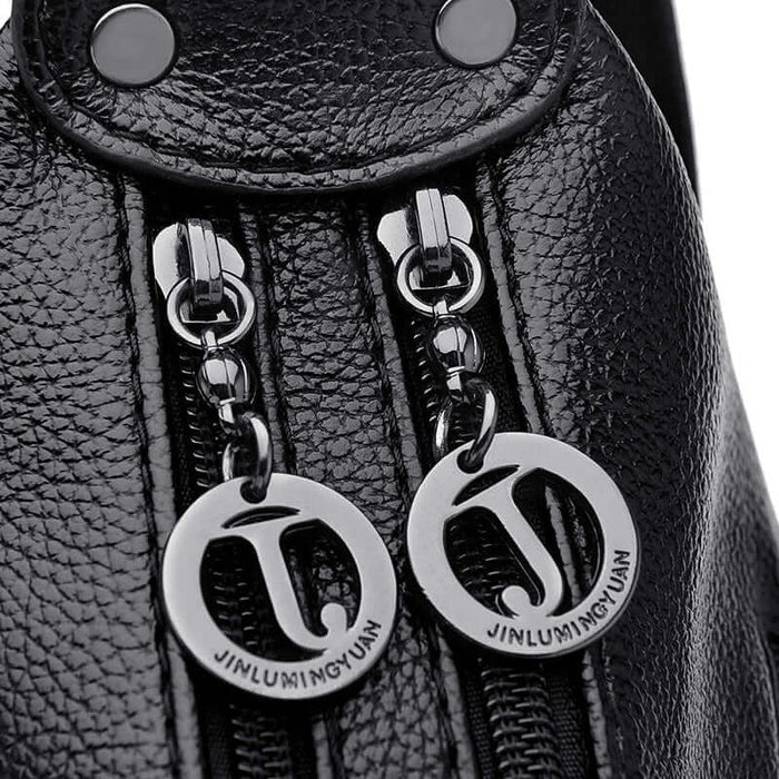 Shoulder Bags Women Handbags High Capacity Crossbody black color.