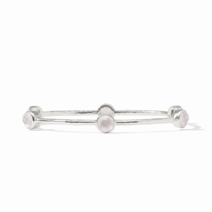 Silver Milano Luxe Bangle - Molly + Kate
