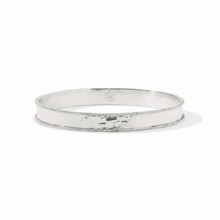 Silver Savoy Bangle - Molly + Kate
