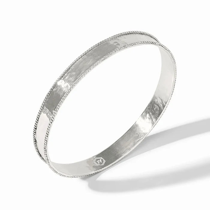 Silver Savoy Bangle - Molly + Kate