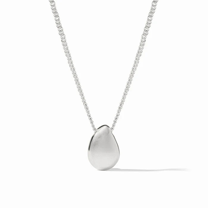 Silver Wave Delicate Necklace - Molly + Kate