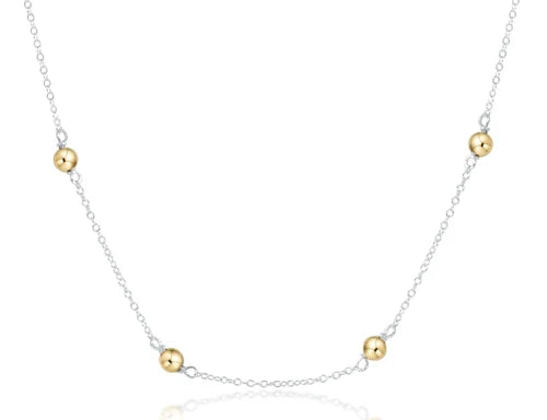 Simplicity Chain Necklace - Mixed Metal - Molly + Kate