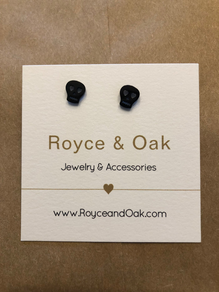 Skull Studs - Royce & Oak