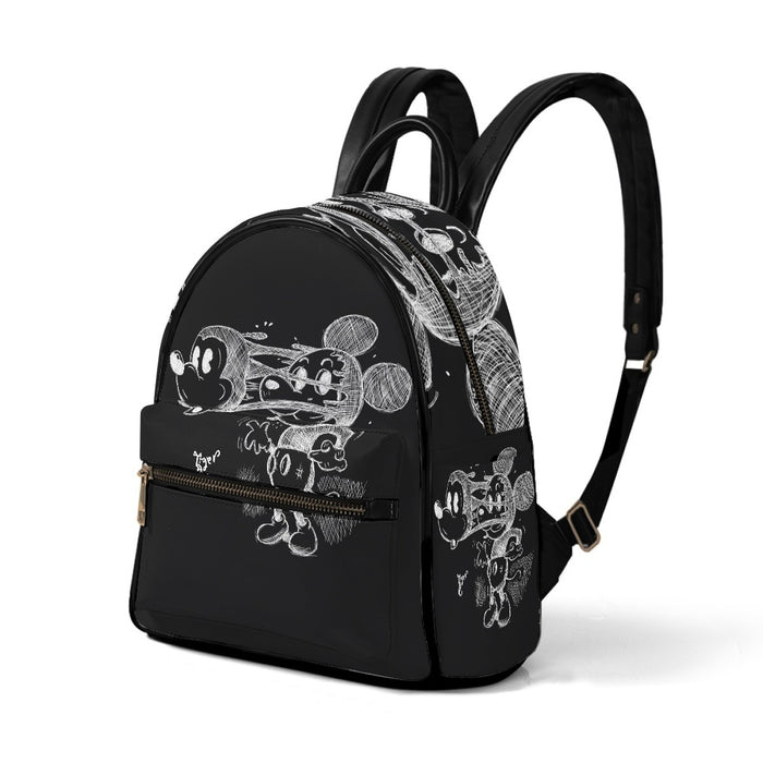 Small Backpack - Mickey Face Off - Black