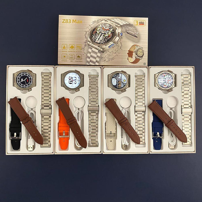 Smart Health Watch With Bluetooth Calling front view on wrist