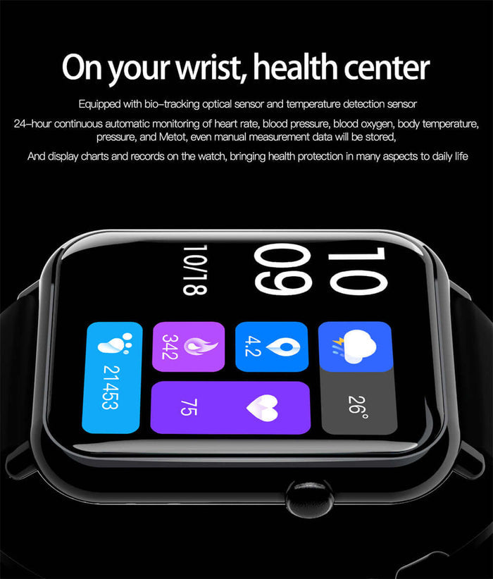 Smart Waterproof Watch Style Meets Performance side profile view
