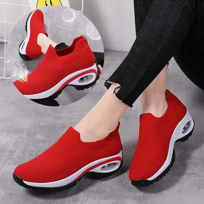 Sneakers Women Air Cushion mesh breathable running shoes