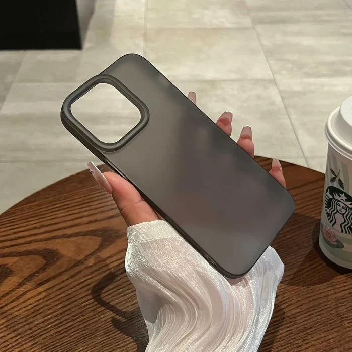 Soft Matte Candy Phone Case for iPhone back design display