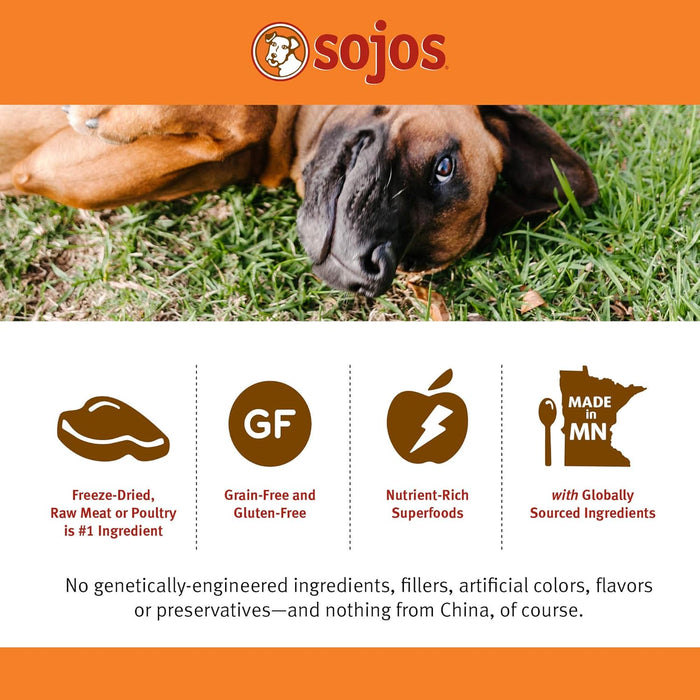SOJOS Complete Adult Dog Food - Beef - Dog.Dog.Cat.