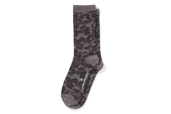 SOLID CAMO JACQUARD SOCKS