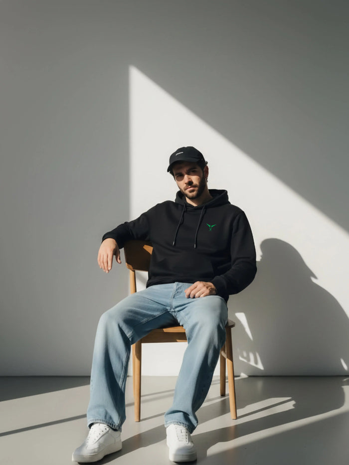 Solid Pullover  Hoodie Leon Clothing