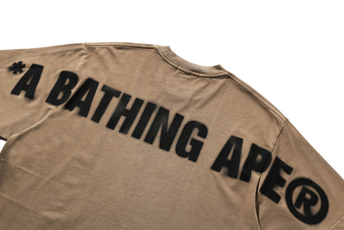 SPRAY APE HEAD GARMENT DYED RELAXED FIT TEE M