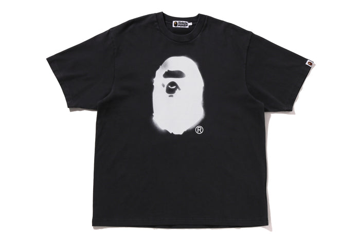 SPRAY APE HEAD GARMENT DYED RELAXED FIT TEE M