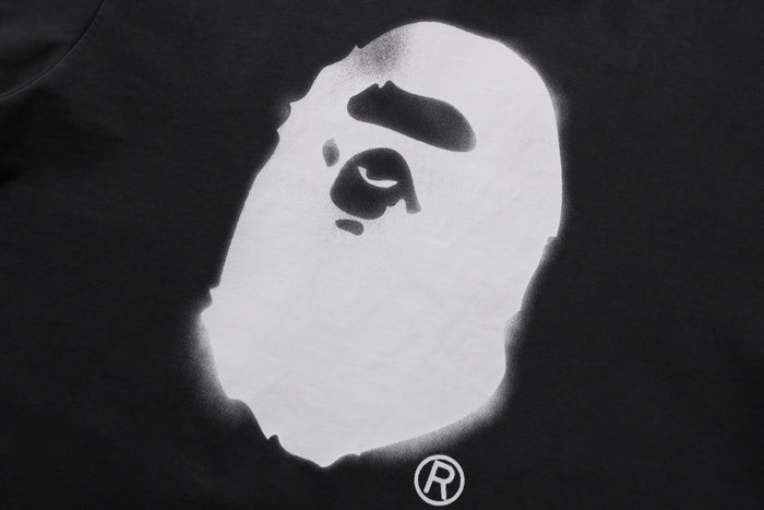 SPRAY APE HEAD GARMENT DYED RELAXED FIT TEE M