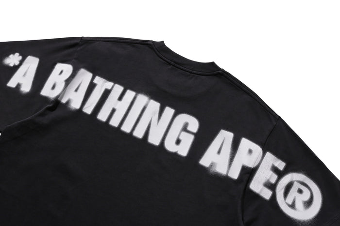 SPRAY APE HEAD GARMENT DYED RELAXED FIT TEE M
