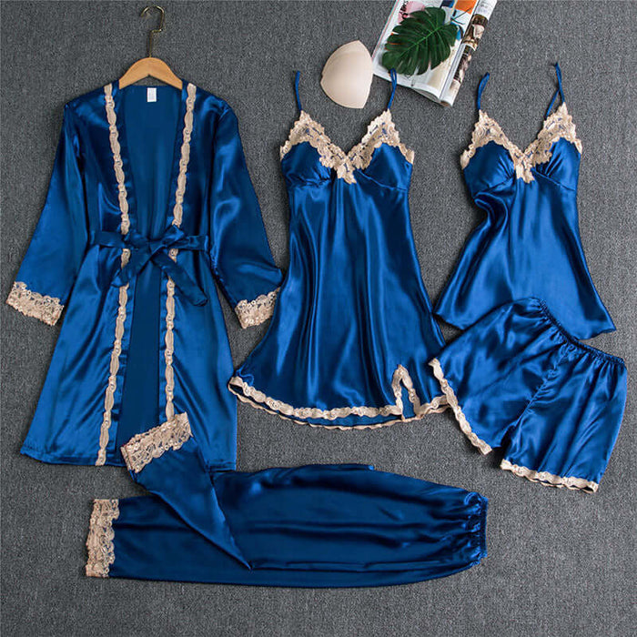 blue Phnom Penh five-piece suit / 2XL