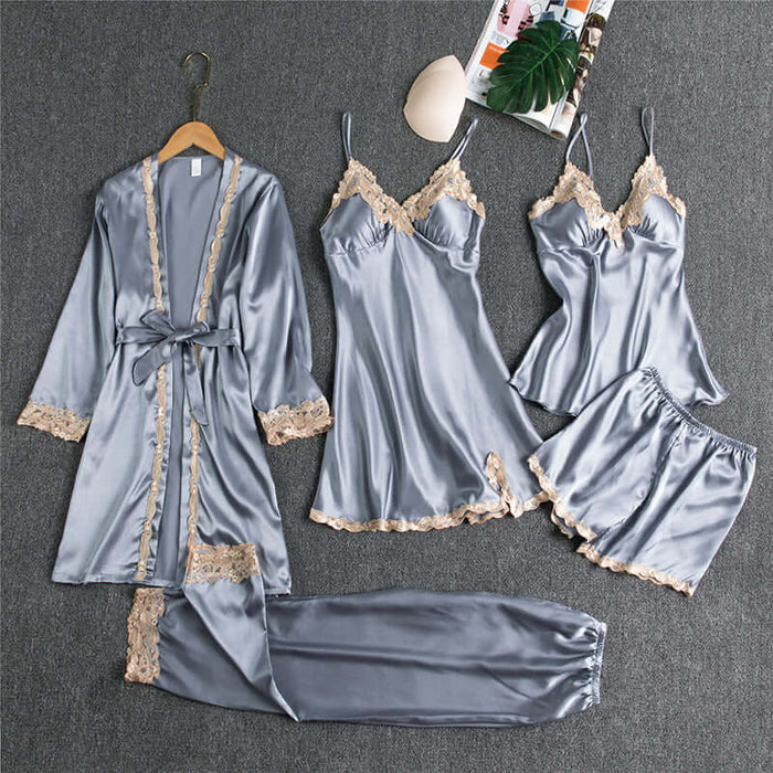 gray Phnom Penh five-piece suit / 2XL