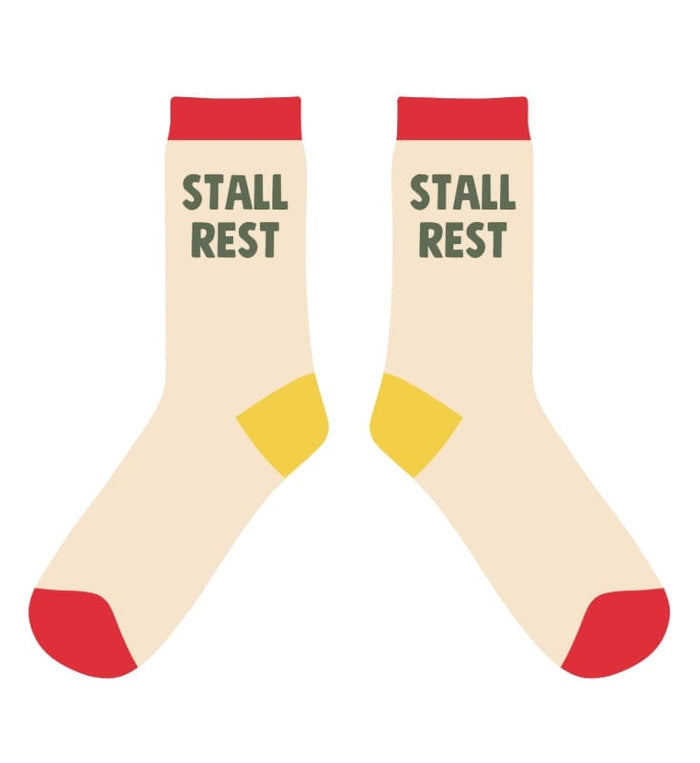 Stall Rest New Crew Socks