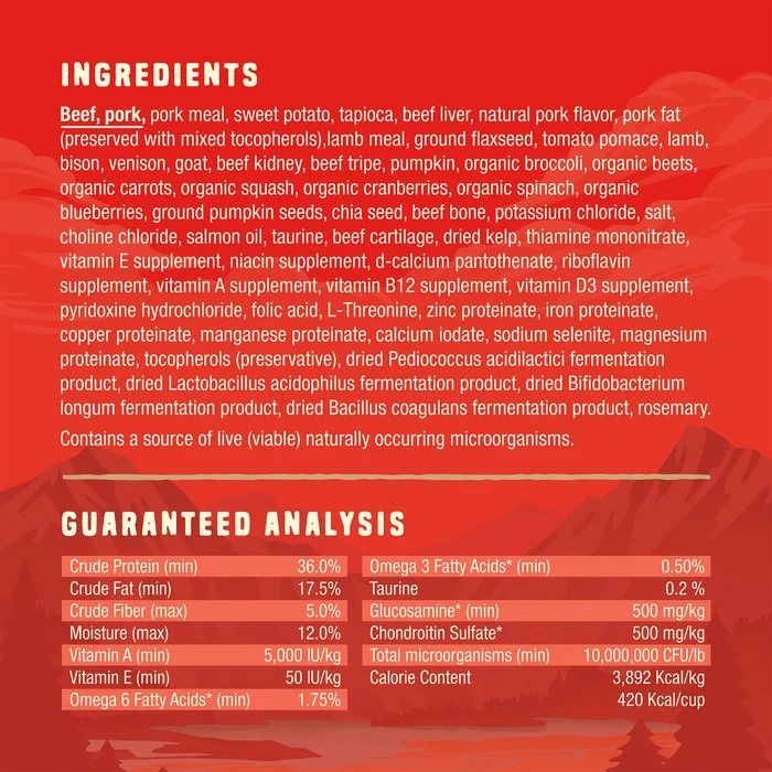 Stella & Chewy Raw Blend Recipe Red Meat Recipe - Dog.Dog.Cat.
