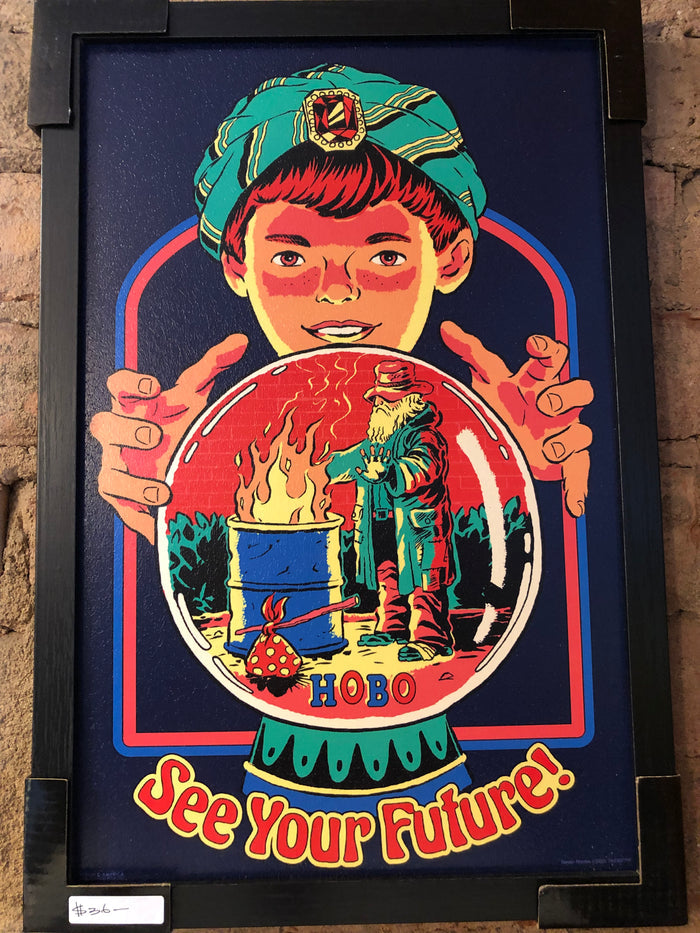 Steven Rhodes- See Your Future - Framed Print
