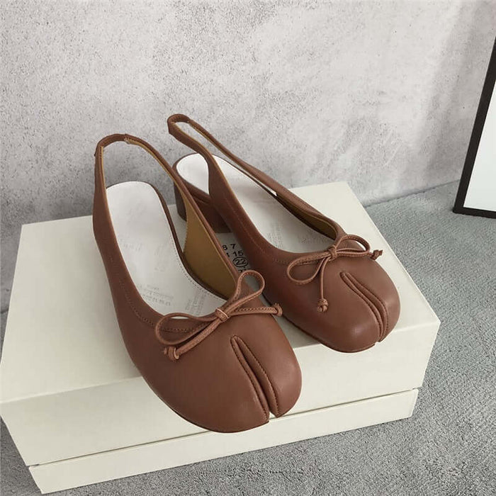 Summer Niche Split-Toe Women's French Sandals Fashionable Open Toe Design