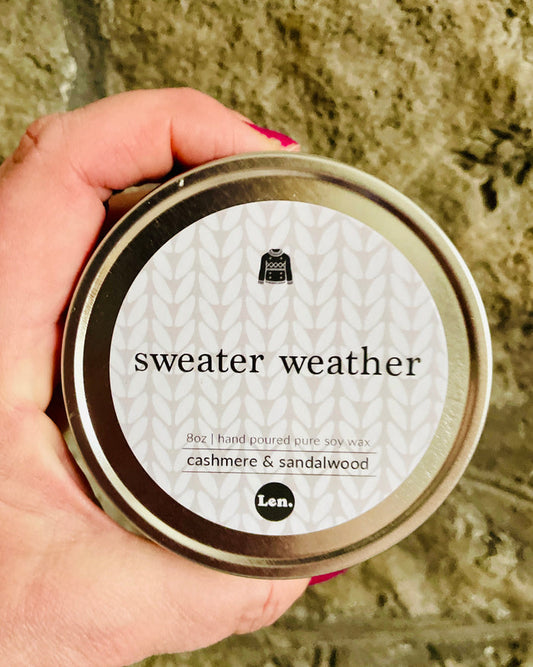 Sweater Weather -  Holiday Soy Candle Collection