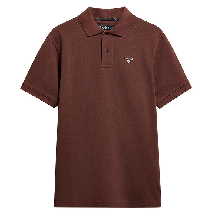 Tartan Pique Tailored Polo Shirt