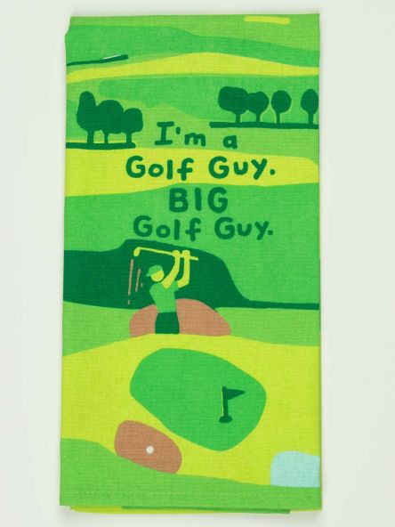 Big Golf Guy Tea Towel