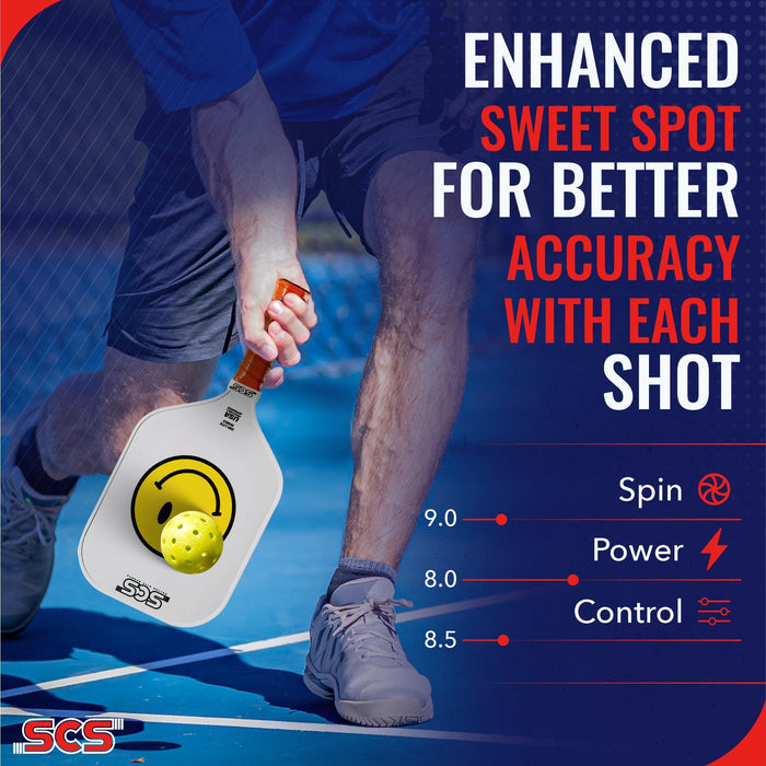 The Happy Paddle | Evo-Lite Series - Pickleball Paddle