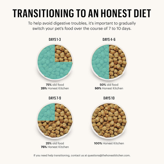 The Honest Kitchen Human Grade Whole Food Clusters Dry Dog Food - Beef & Oats - Dog.Dog.Cat.