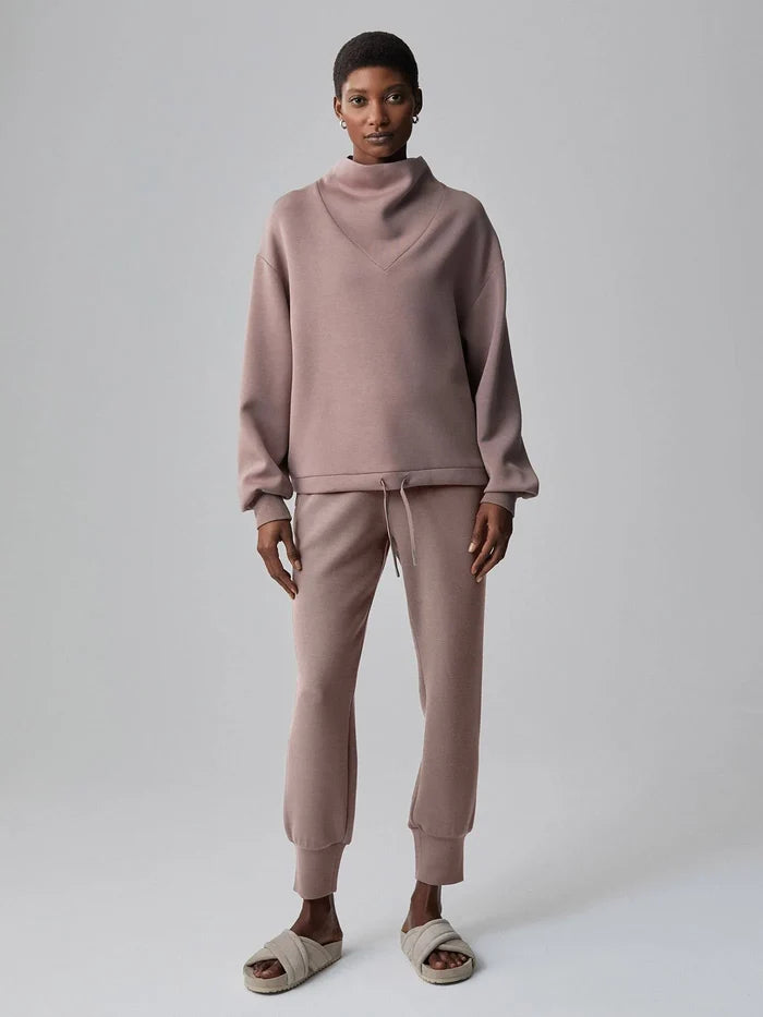 The Slim Cuff Pant 25" - Antler - Molly + Kate