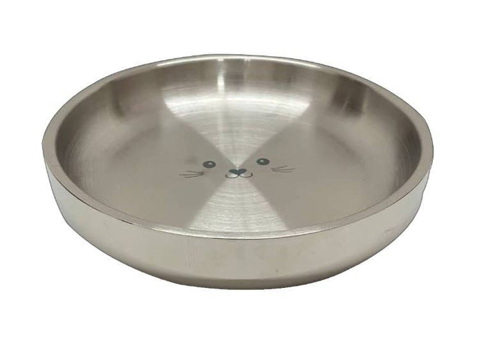ThoozyPet Double Wall Insulated Cat Plate 6.6" - Dog.Dog.Cat.