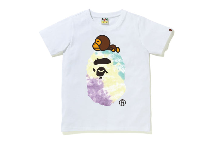 TIE DYE MILO ON BIG APE TEE
