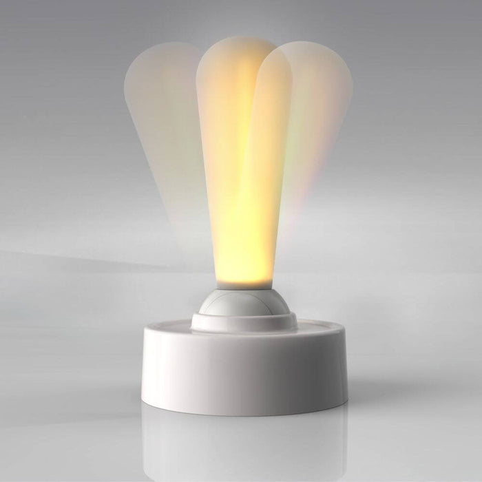 Toggle Switch Silicone USB LED Rechargeable Night Light gray color layout preview