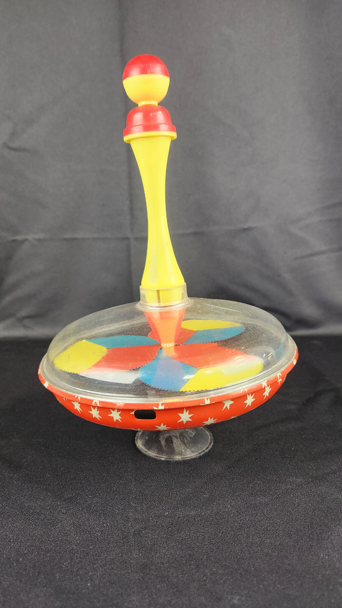 Toy Push &  Spin Top
