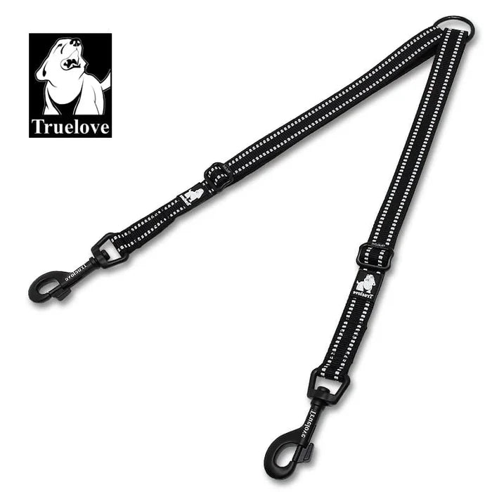 TrueLove Dog Leash TLL2371 AKA "Coupler" -Black - Dog.Dog.Cat.