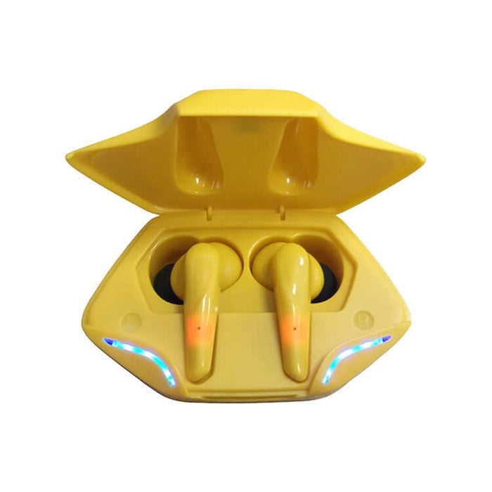 tws-g11 low latency bluetooth gaming earphones cool led lights
