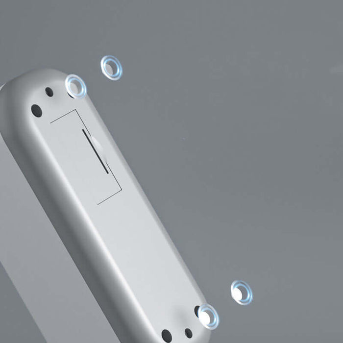Detailed view of the Ultrasonic High Frequency Jewelry and Glasses Cleaner device showcasing cleaning bubbles.