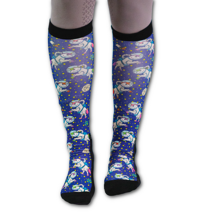 Unicorns in Space Pair & A Spare Socks