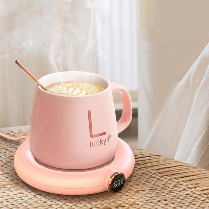 USB Electric Coffee Mug Warmer Heating Coaster office workspace setup