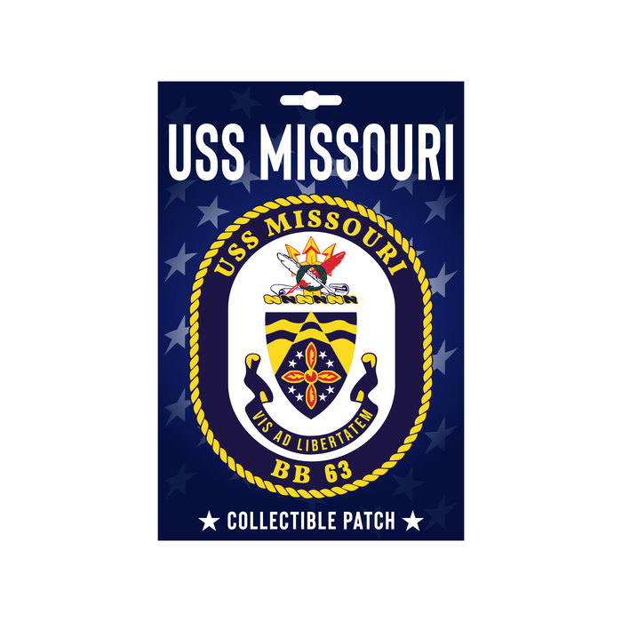 USS Missouri Crest Patch