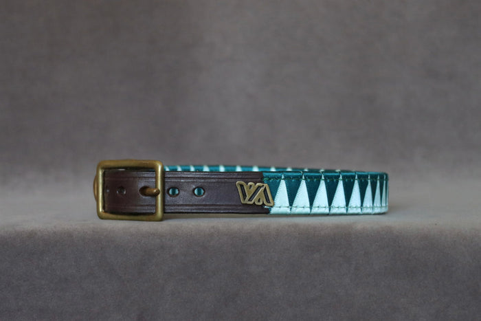 VEZZA Dog Collars - 5/8" wide - Standard Peak Design