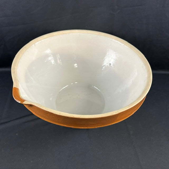 VTG French Stoneware Mixing Bowl