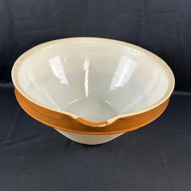 VTG French Stoneware Mixing Bowl