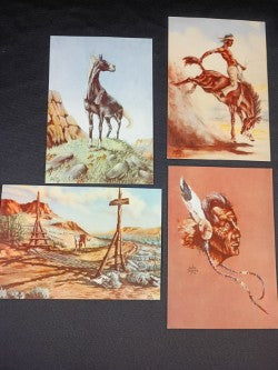 VTG Western Postcards