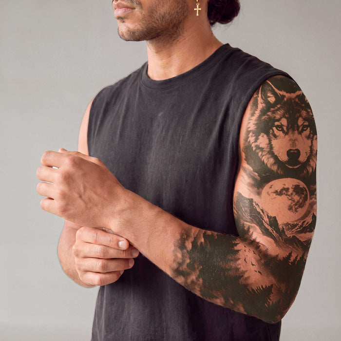 Wächter der Nacht Tattoo Sleeve